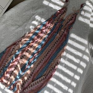 Maxi Dress with adjustable tie straps